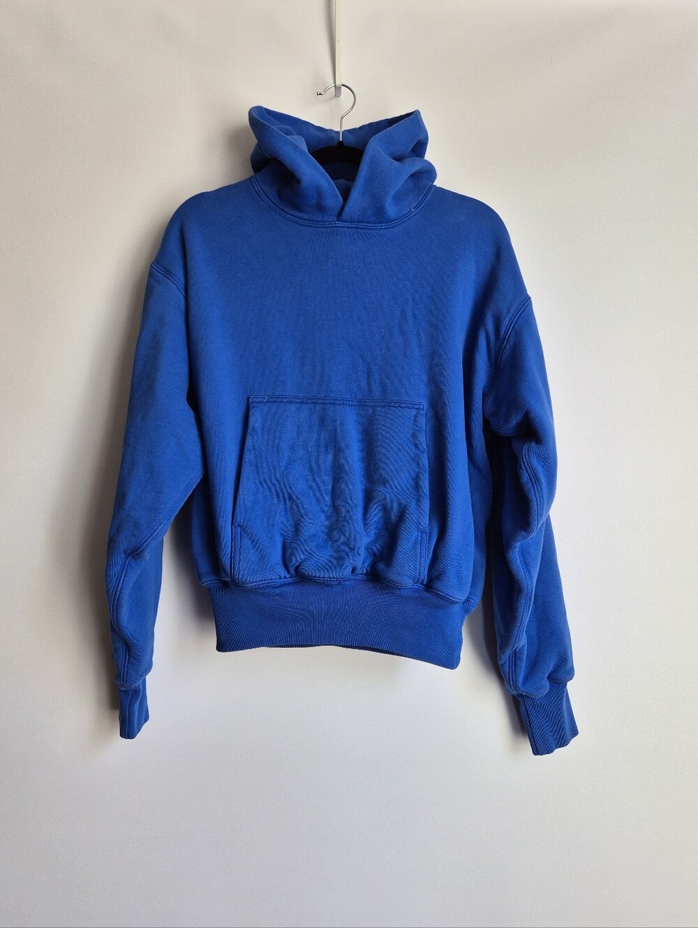 Yeezy Gap Perfect Hoodie Blue XS Double Layer Yeezycore Streetwear Blokecore